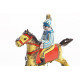 Decorative Hanging Rocking Horse Tin Toy