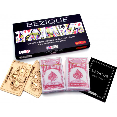 Bezique boxed card game