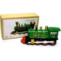 Steam Engine Locomotive green