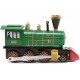 Steam Engine Locomotive green