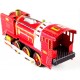 Steam Engine Locomotive red