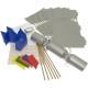 Silver 14" Cracker Kit