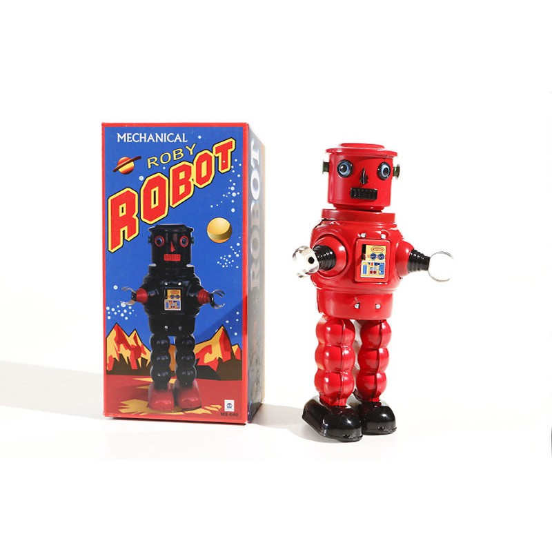 lego robot red