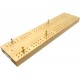 Wooden British Cribbage Board - 30cm (12")