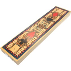 Replica Victorian Globe Series Cribbage Board