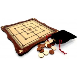 Nine Men's Morris Traditional Wooden Board Game