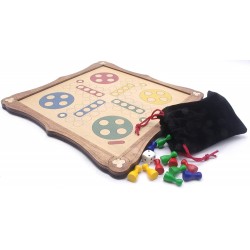 Ludo Traditional Wooden Board Game