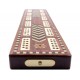Inlaid Reproduction Antique Cribbage Board