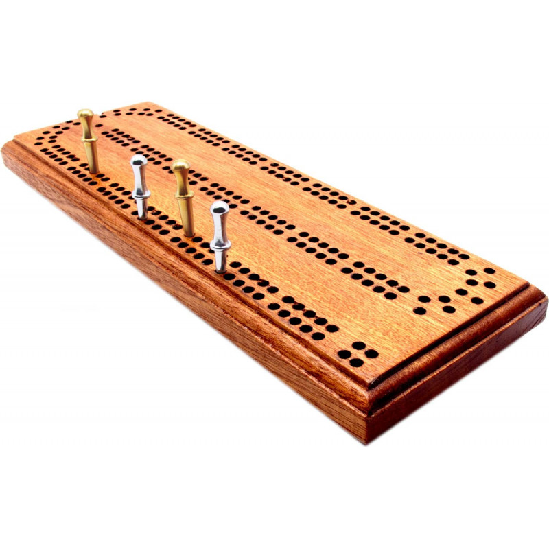 Mahogany British Cribbage Set brimtoy