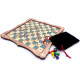 Snakes & Ladders traditional wooden board game