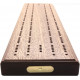 Competition size British wooden cribbage board